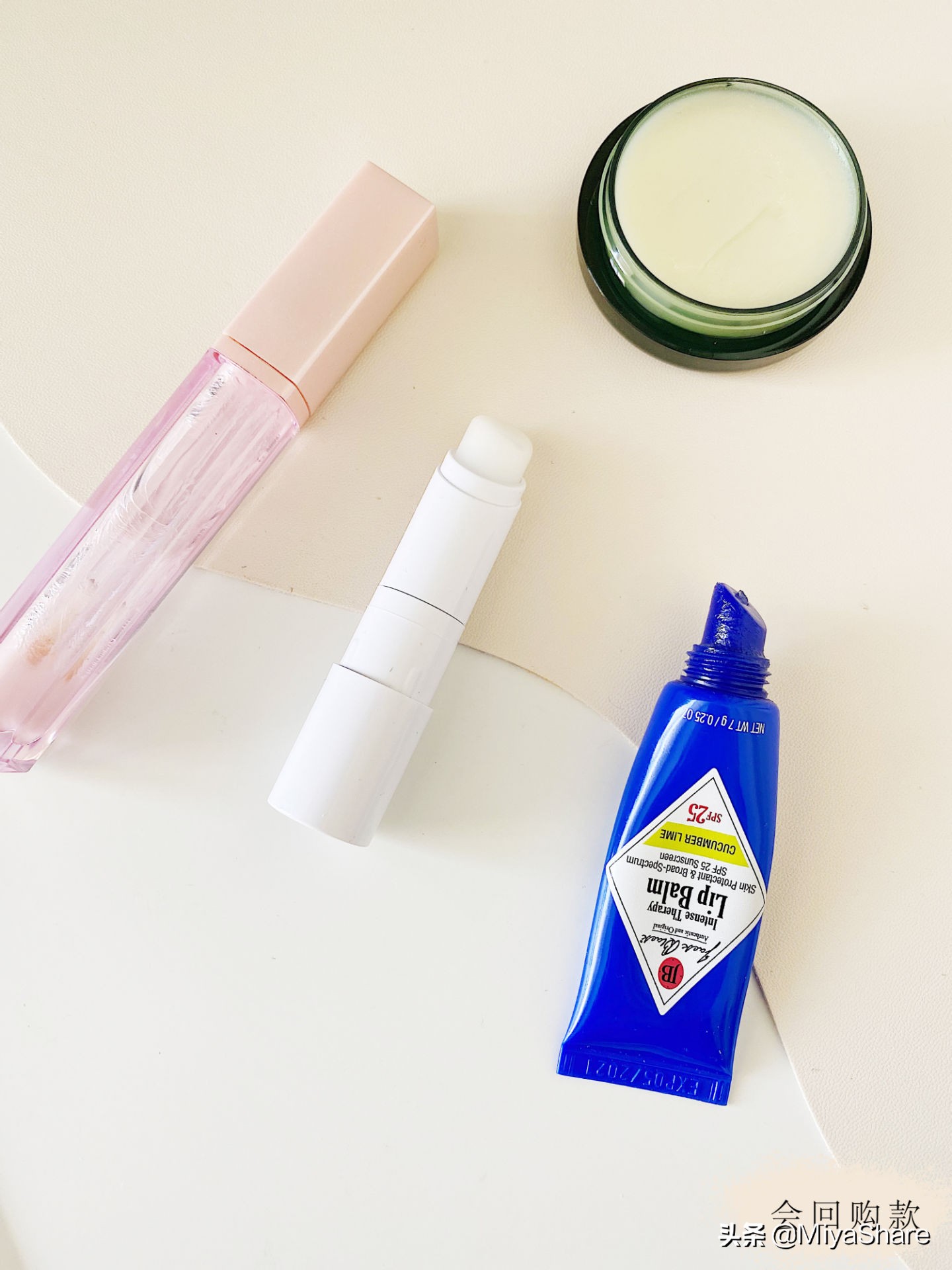 雅诗兰黛唇膏盘测评,润唇膏测评李佳琦