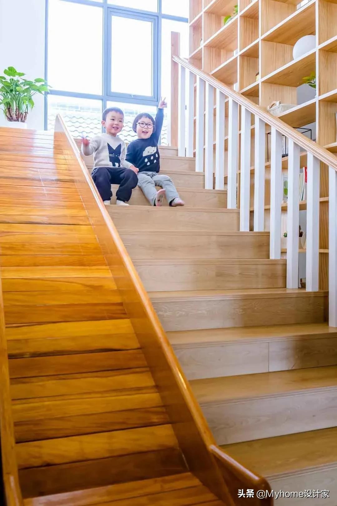 有趣的儿童房设计,儿童房设计滑梯房间