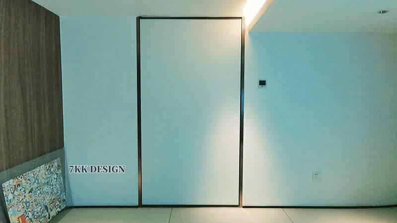 海边联排别墅小院实景现代轻奢,独栋带院子的小别墅年代感