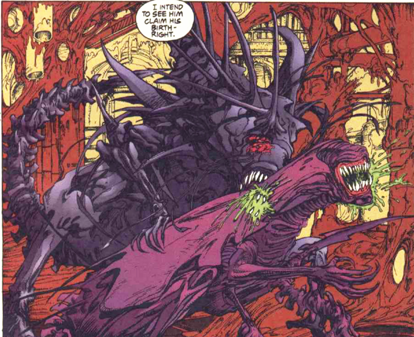 最新“异形王”形象曝光，人类和异形结合体，专门猎杀异形的怪物