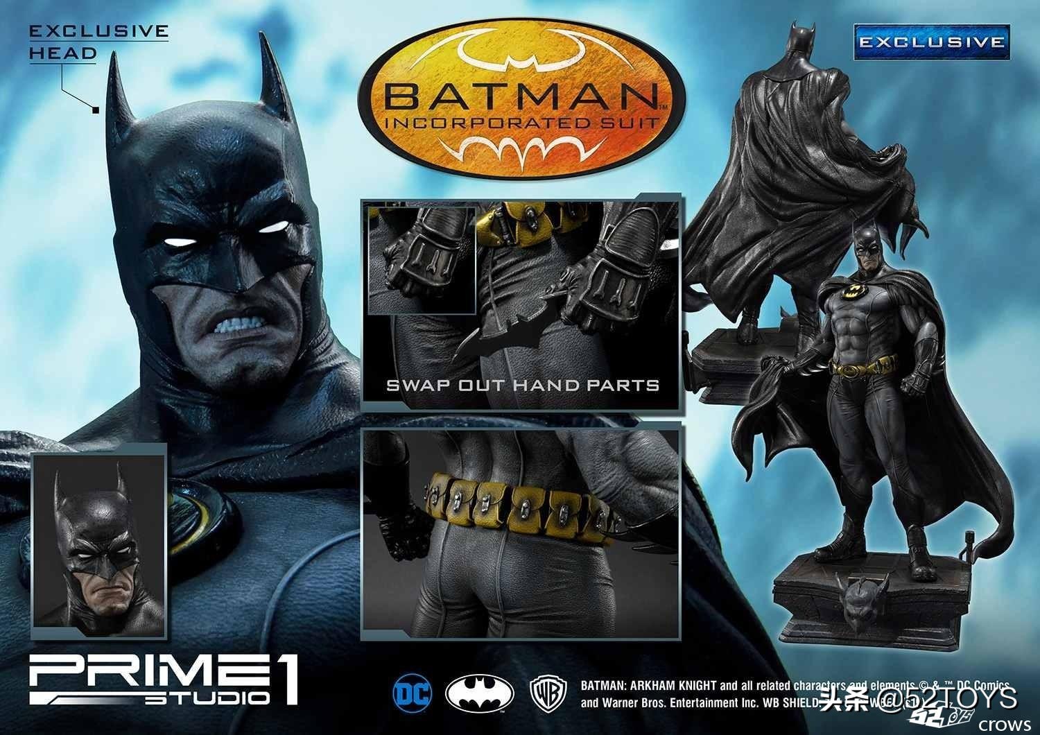 prime1studio蝙蝠侠十周年,蝙蝠侠prime1