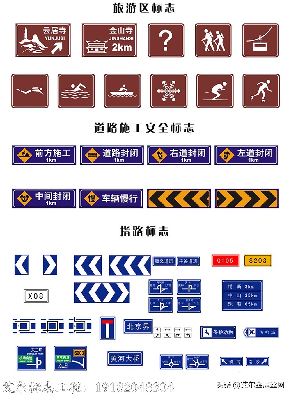 你还知道哪些交通标志,科目一交通标志大全图解