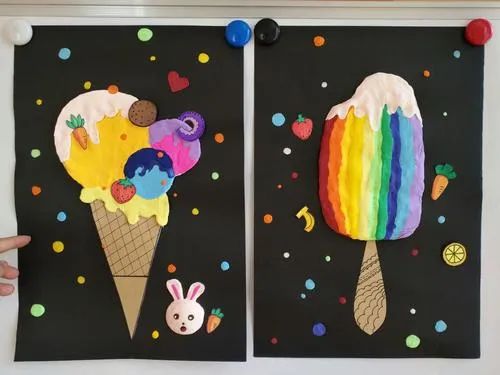 粘土手工100种简单人物在纸上制作,用超轻粘土做的手工又简单又漂亮