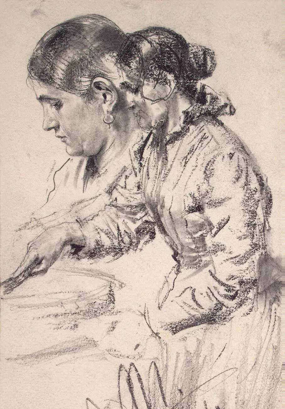 解析速写模范生门采尔，学习速写综合技法！|LAO大师