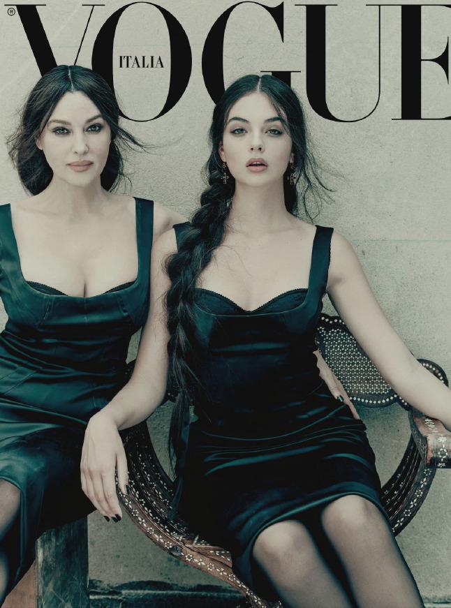 意大利女神莫妮卡·贝鲁奇，17岁女儿长得真漂亮，继承妈妈的美貌