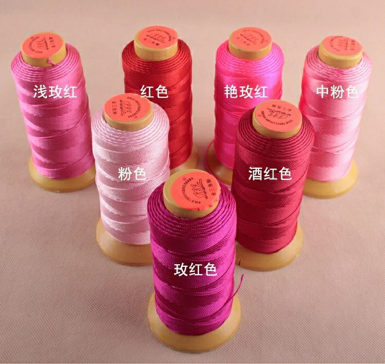 编绳初学者需要的线材,如何才能买到足米数的编绳线材