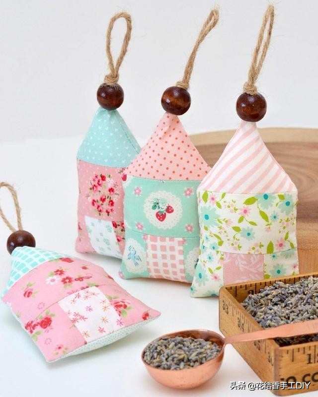 纯色布头手工制作大全,手工布艺大花