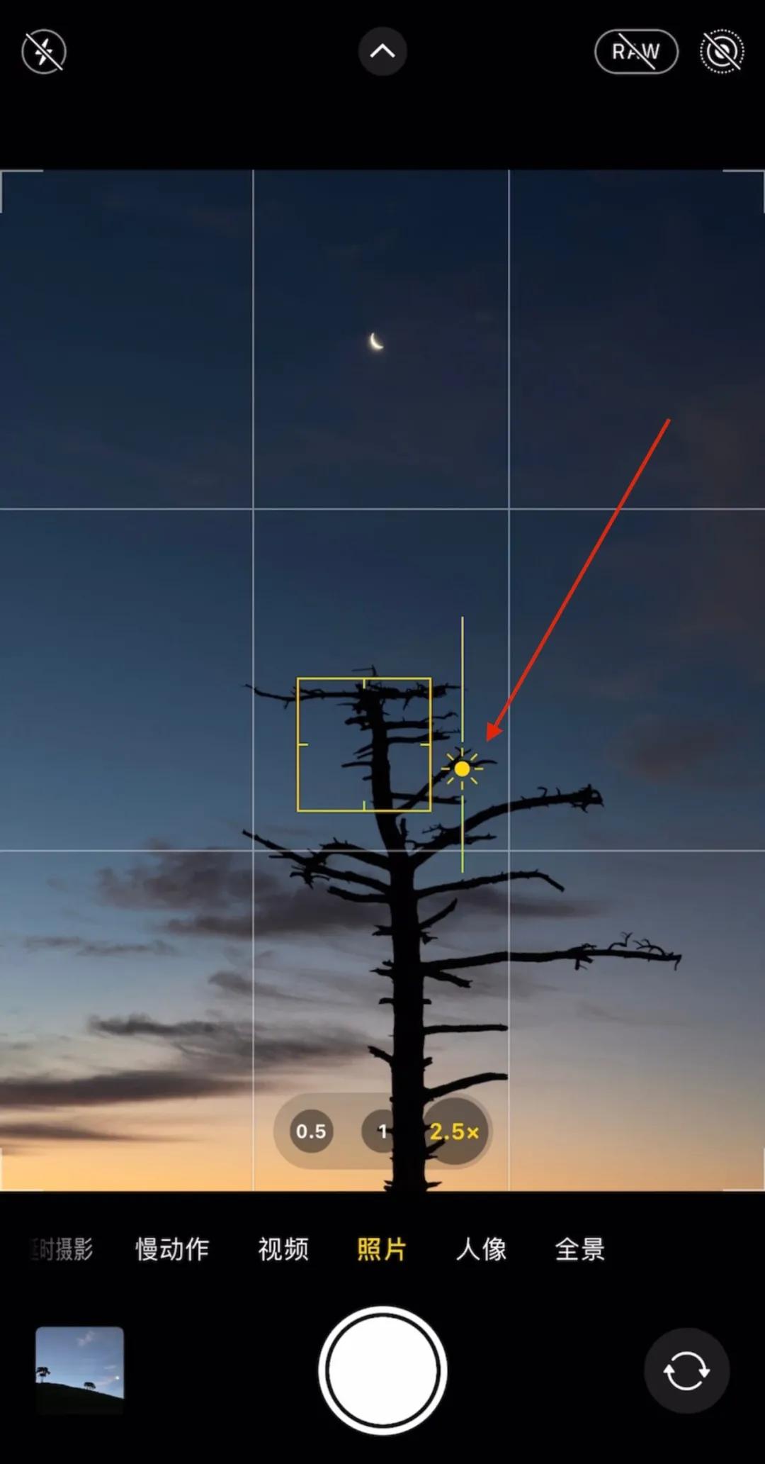 新手必看最新iphone相机教程,iphone自带相机拍摄技巧