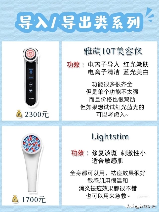 12款美容仪深度测评，不花冤枉钱