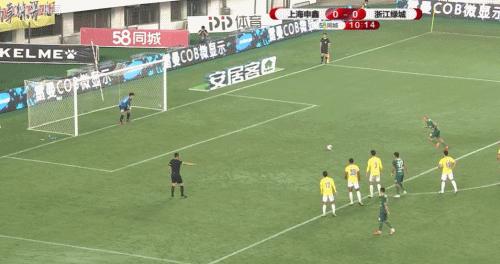 绿城申鑫集锦,中甲浙江绿城5:0上海申鑫视频