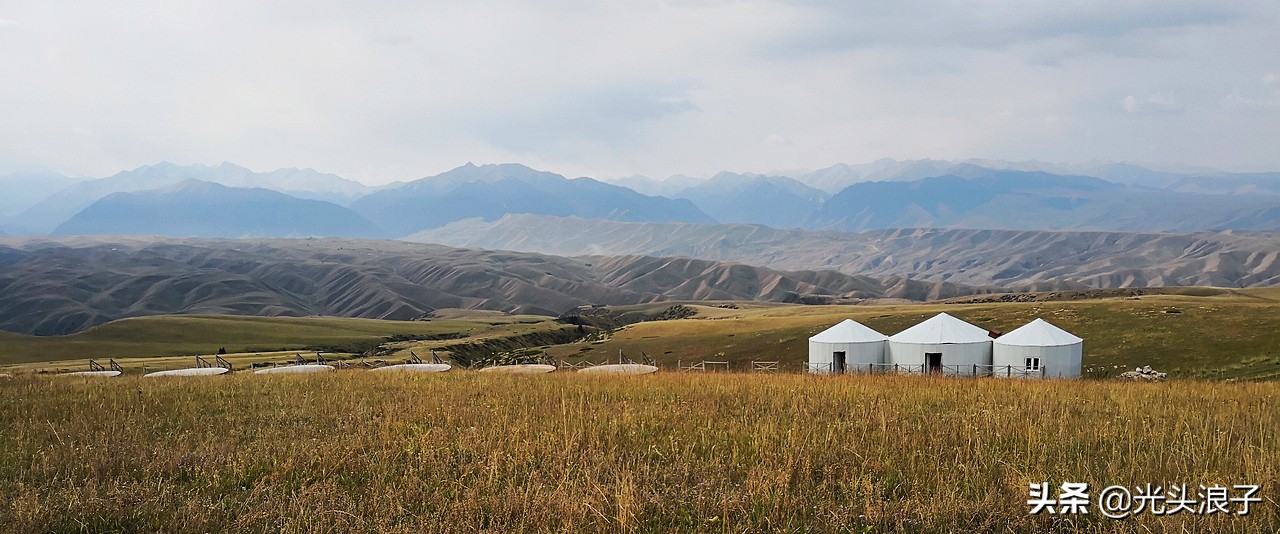 走进大自然观赏大自然的美丽风光,喀拉峻大草原风景太迷人