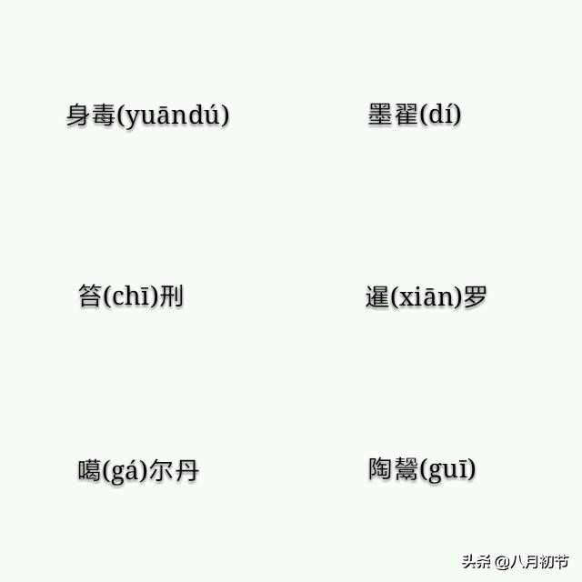小学必掌握生僻字读音,小学生僻字大全加拼音及含义