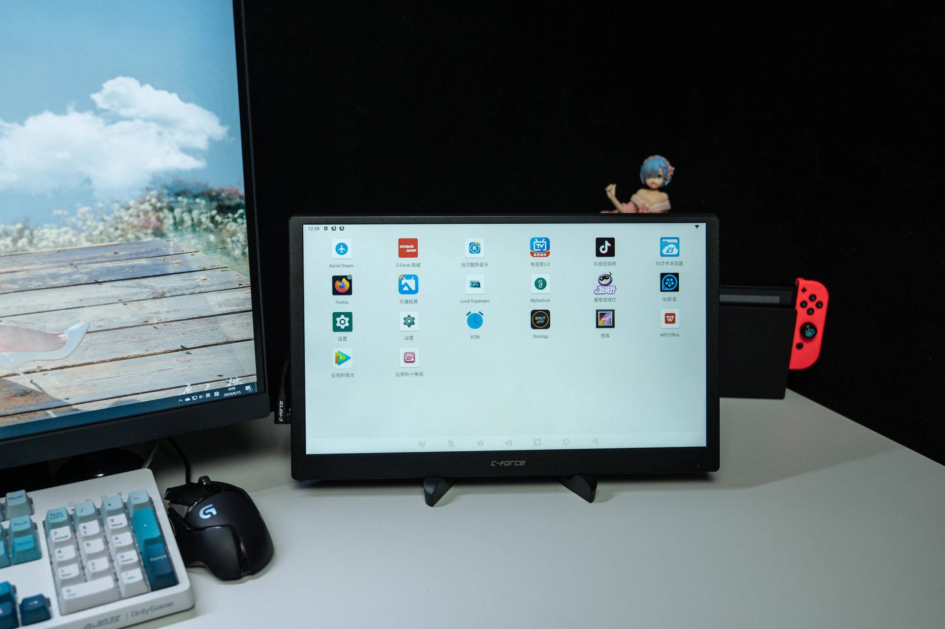 便携显示器如何不满屏显示,安卓便携显示器