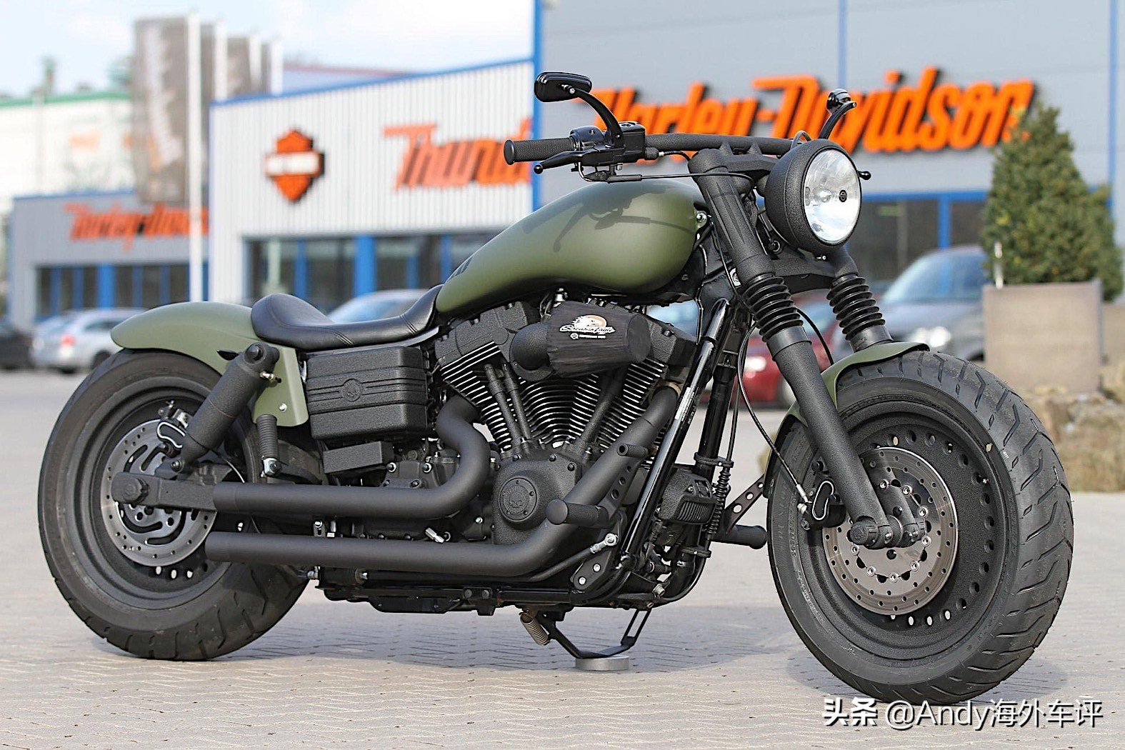 哈雷肥霸最有战斗范的摩托,当哈雷车主遇上川崎车主