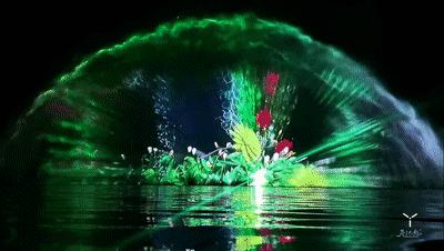 祝峨眉莲花湖水秀项目《万物生》荣获2021年度优秀数字文旅项目奖