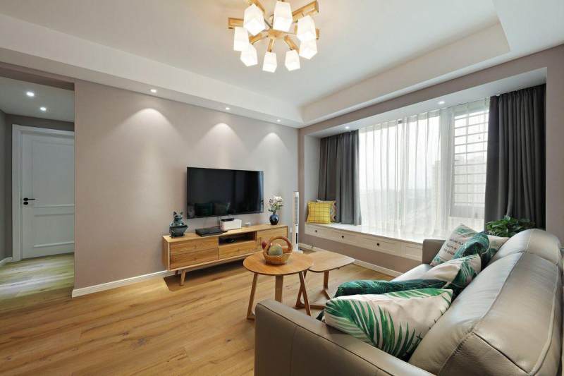 杭州美式古典装修设计,杭州150方现代轻奢装修风格