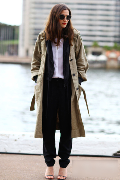 上身壮的女人,穿外套记住4要4不要,穿搭显壮还没气质