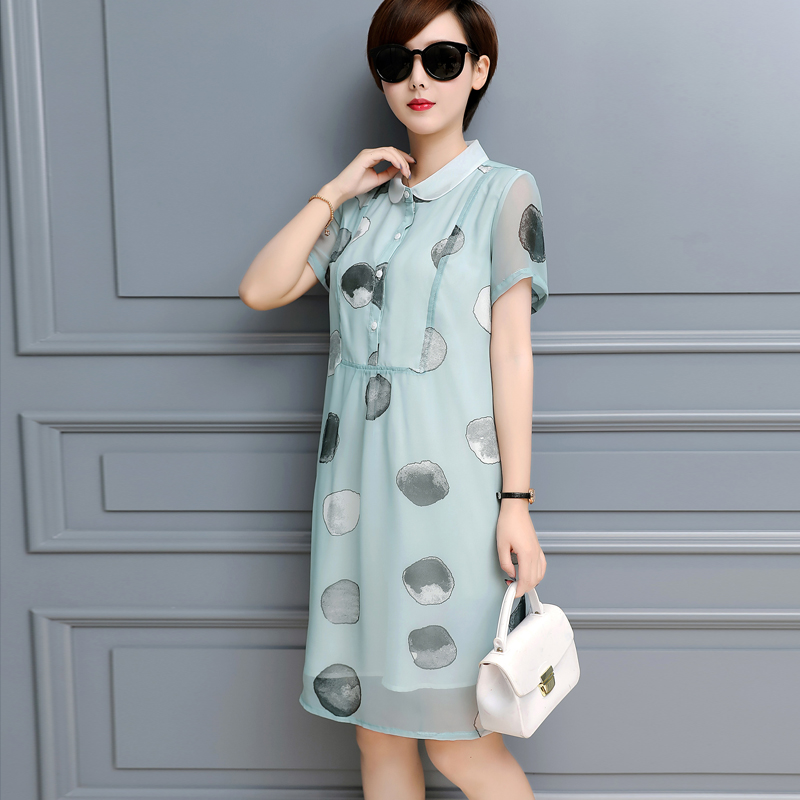 大码胖mm显瘦百搭连衣裙,显瘦遮肉120斤到220斤连衣裙夏季