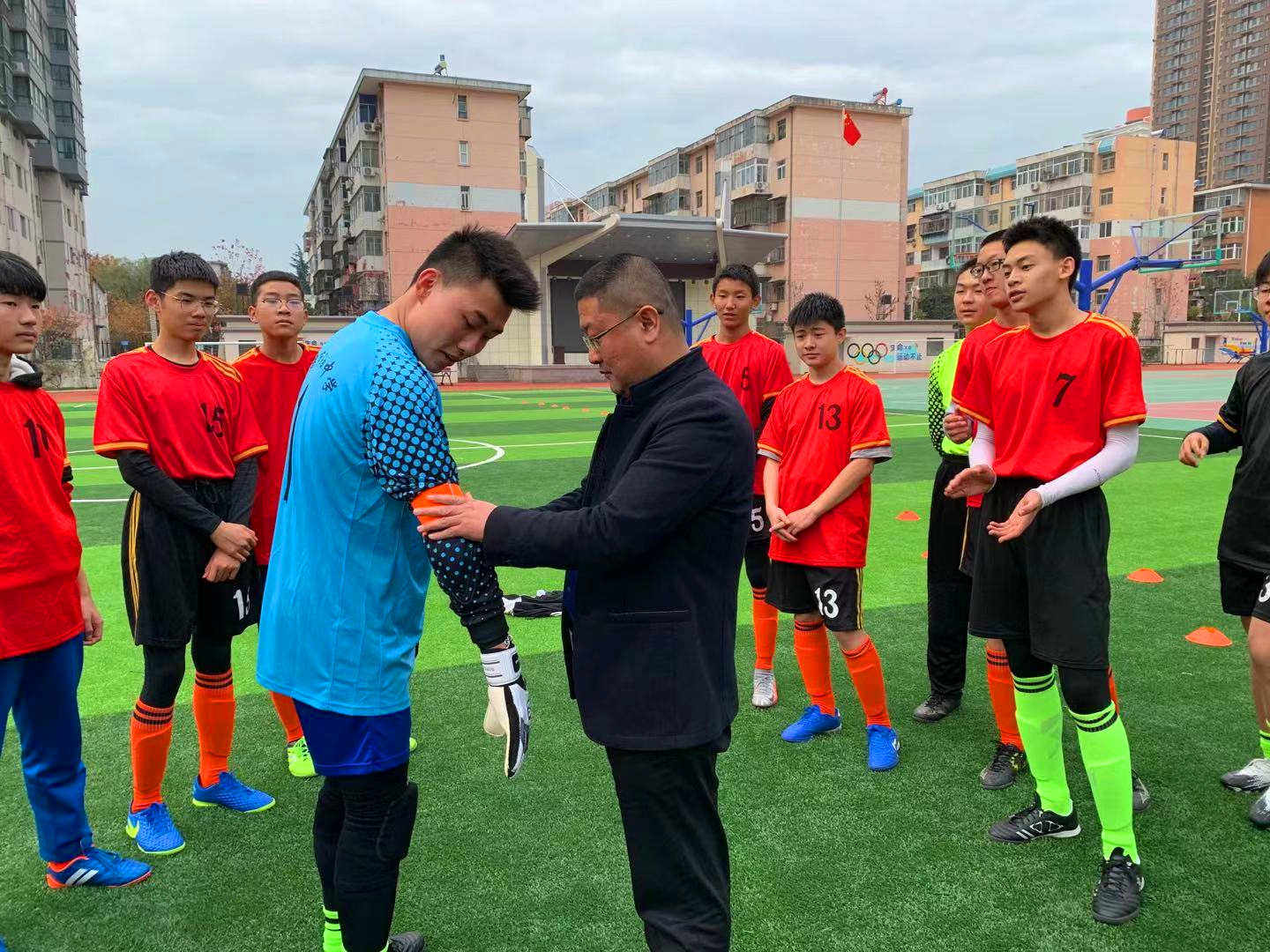 中学校园足球联赛,石油中学歌咏比赛