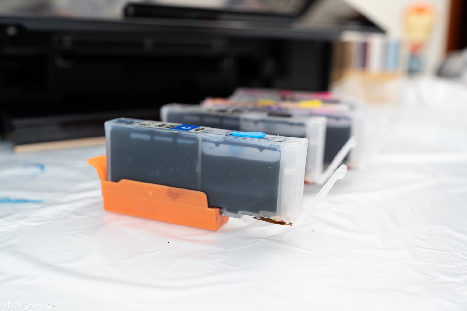 不再心疼,佳能ts9120换墨水