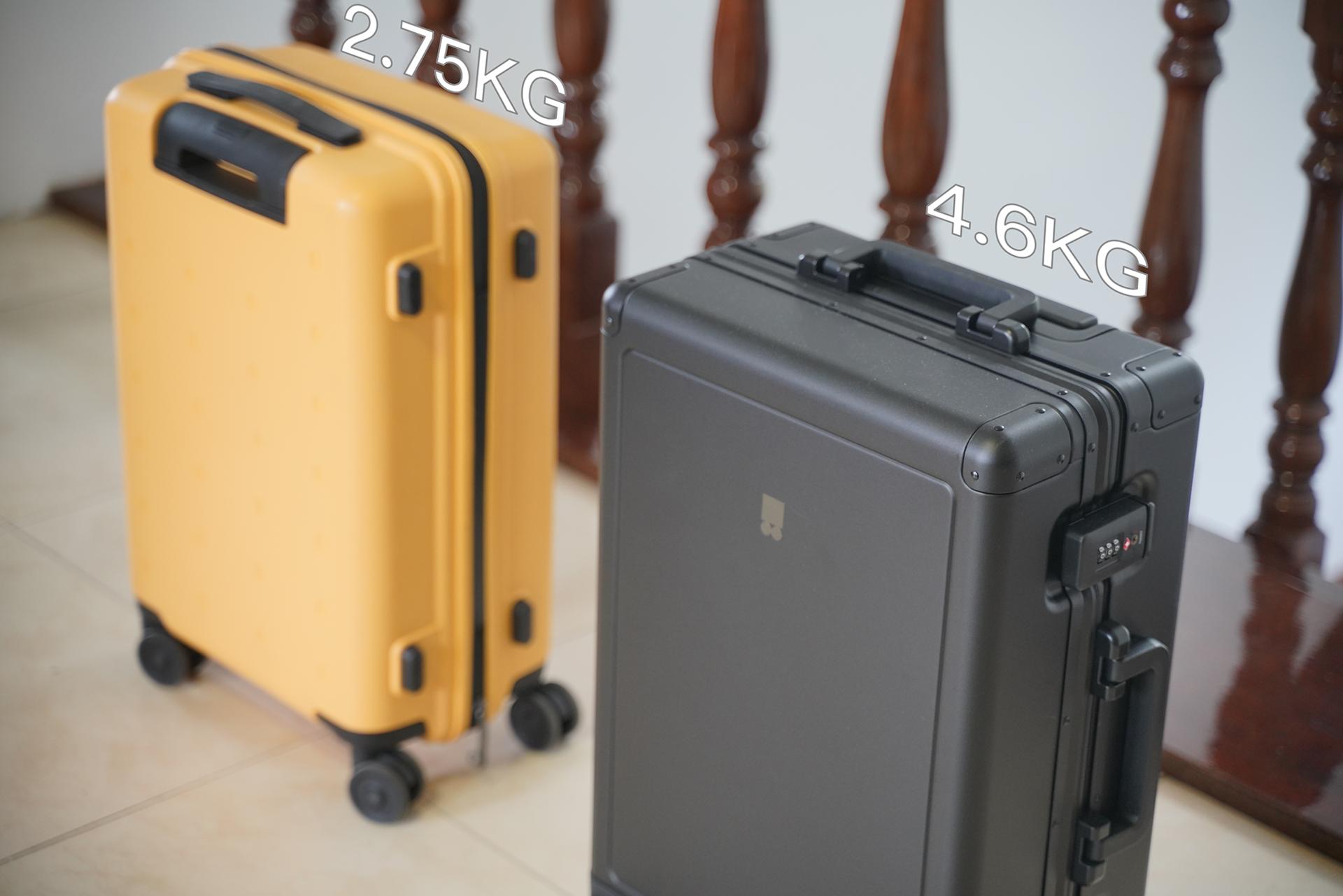 要颜值还是要实用,小米90分和地平线8号拉杆箱对比