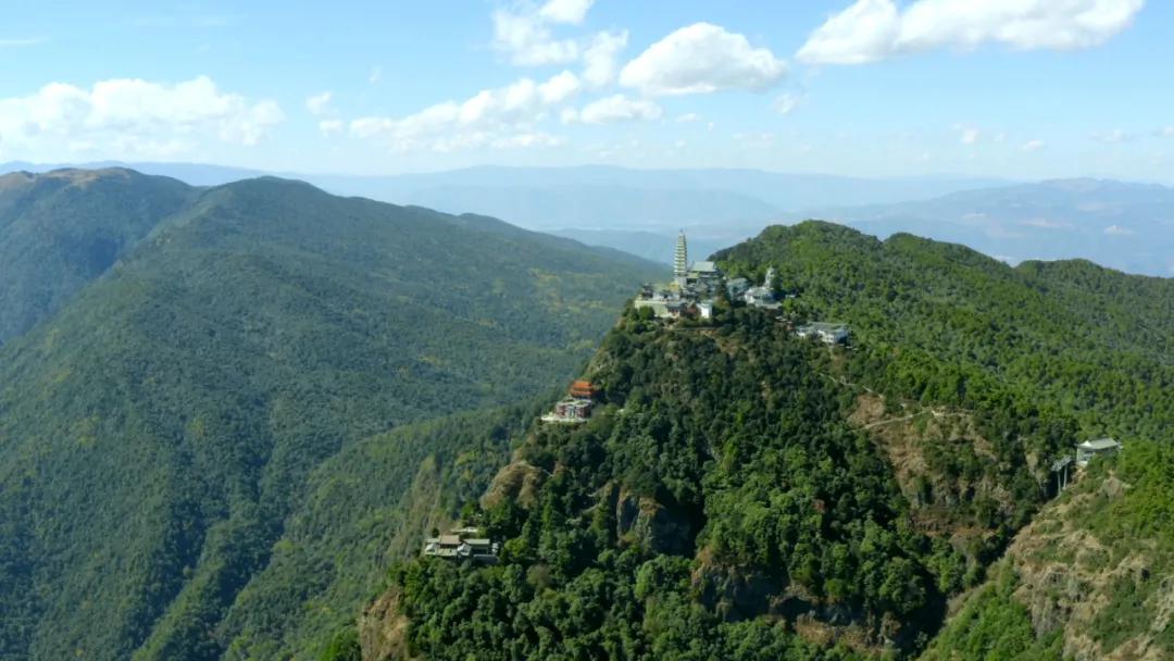 美丽云南第二季华宁,云南大理宾川县城全景