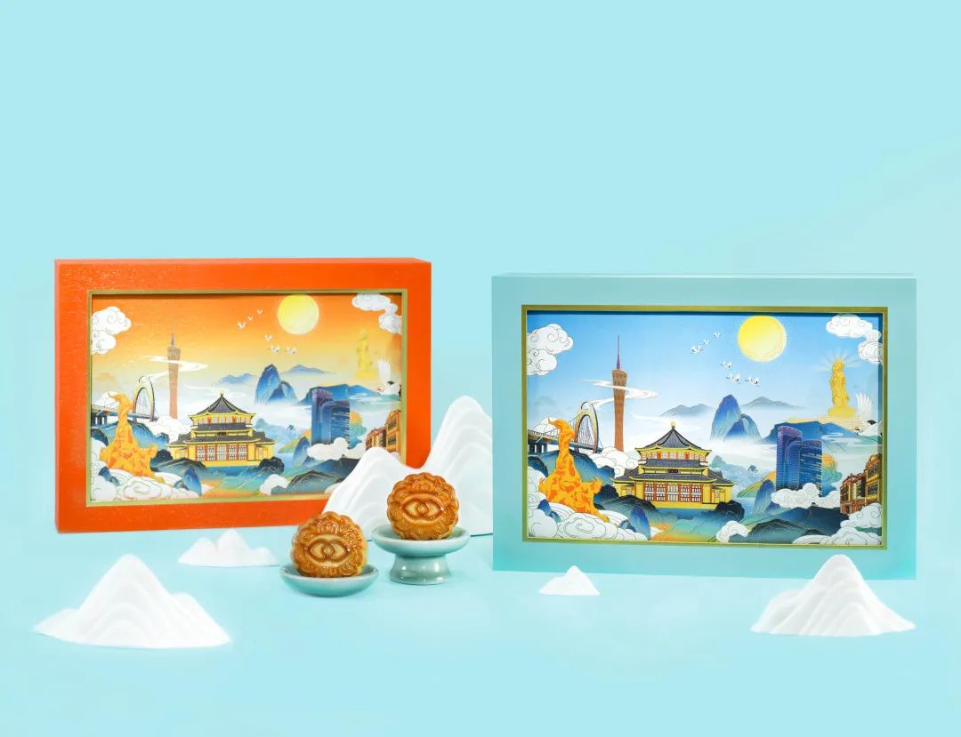 明范,五星级酒店中秋月饼礼盒