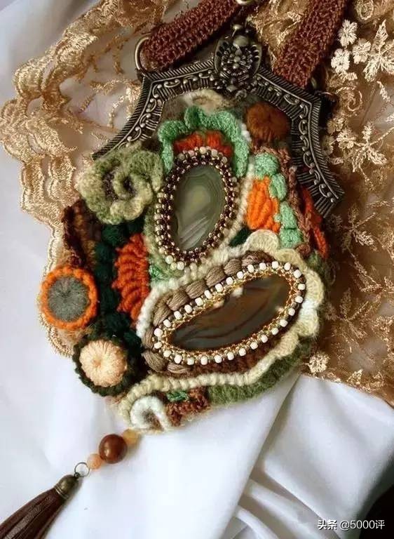 爱尔兰钩花包包,爱尔兰钩花包包图解