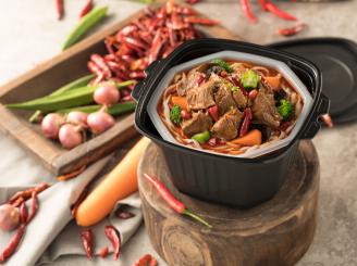 康师傅速达面馆评测,康师傅速达面馆自热面直播间