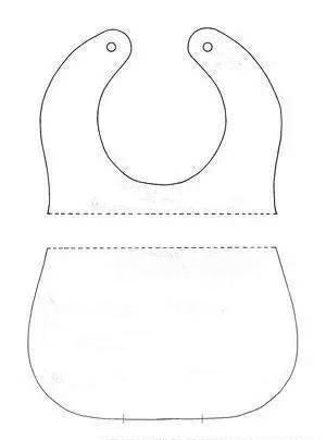 旧衣服制作宝宝口水兜,手工制作婴儿围嘴用品教程