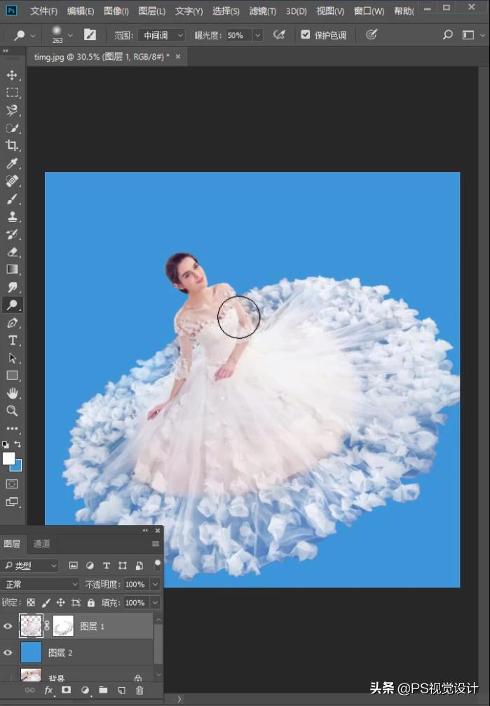 复杂背景婚纱抠图,婚纱照抠图背景融为一体