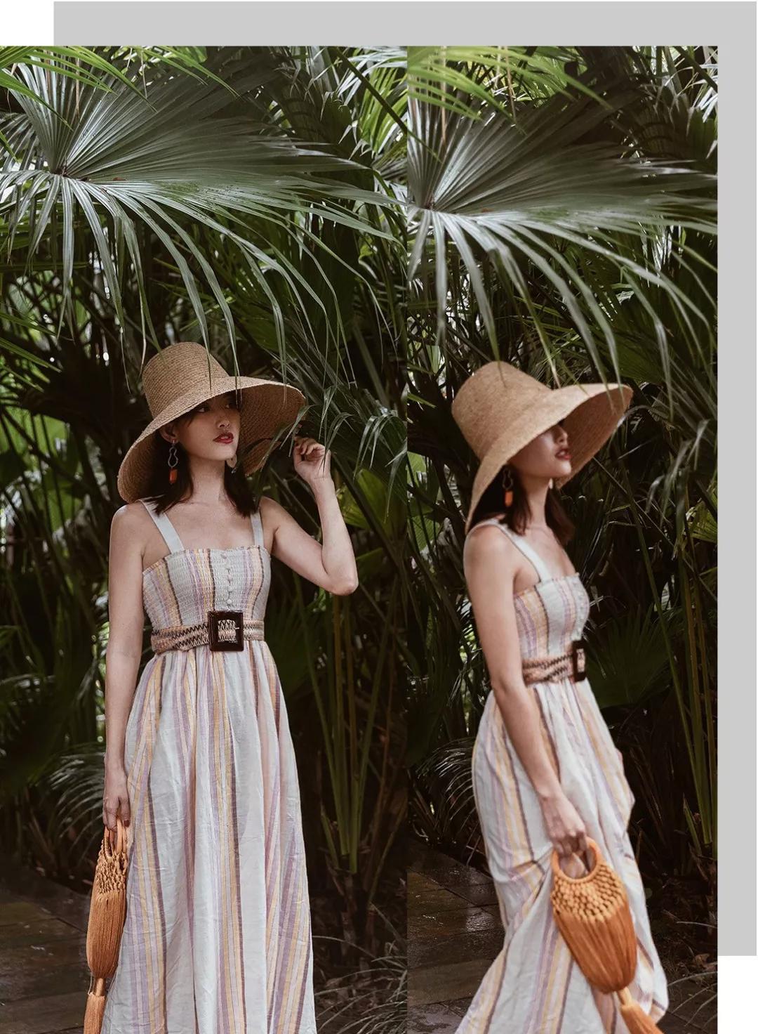 如何正确搭配显高又显瘦春游穿搭,一身非常时尚的穿搭既显高又显瘦