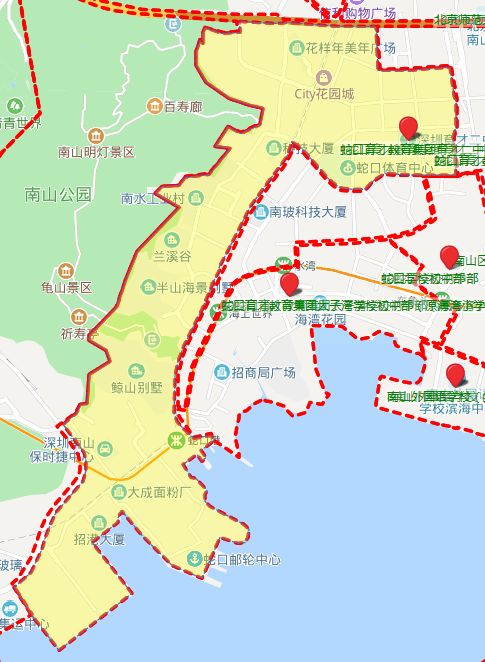 南山区排名靠前的中学,深圳南山区2021初中排名