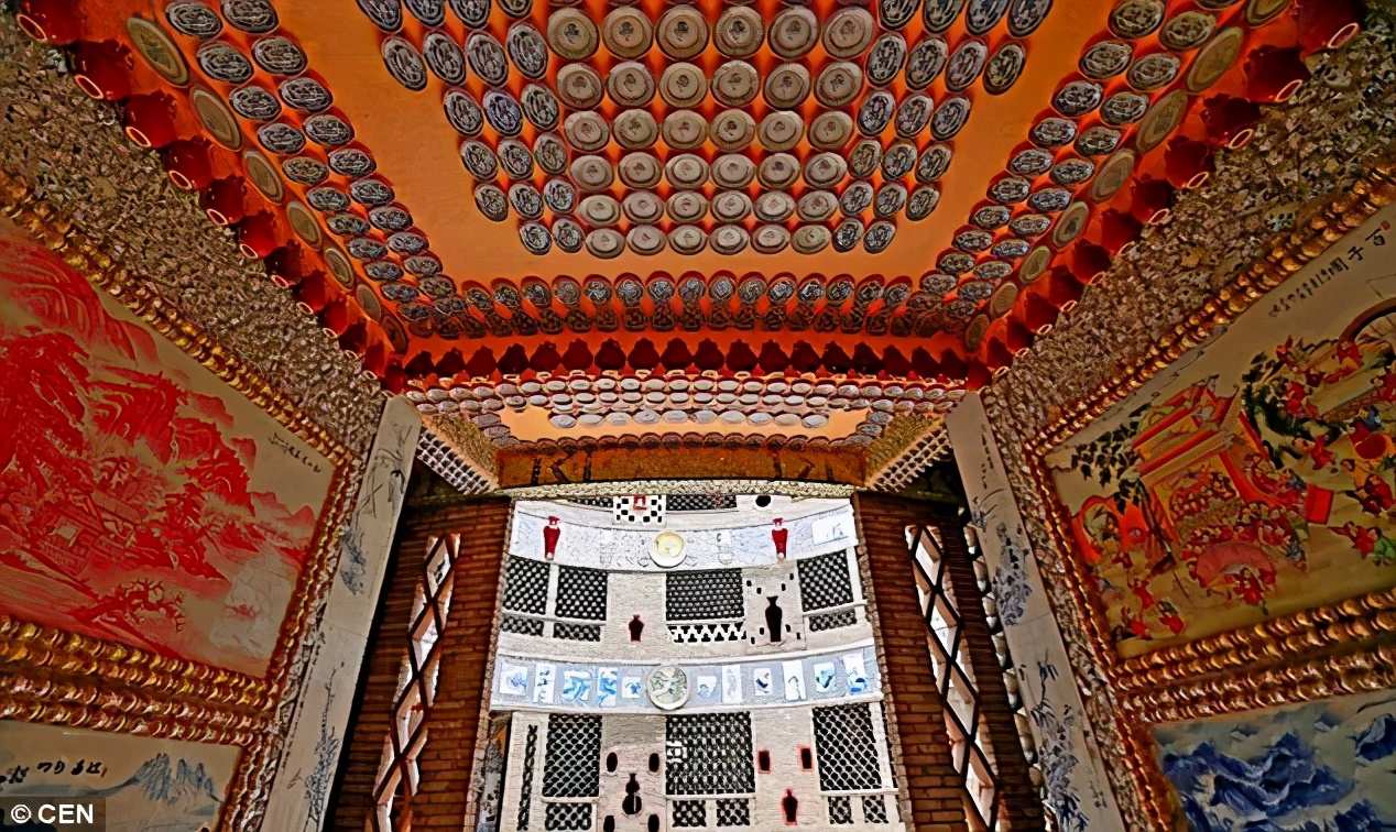 91岁老奶奶打造一座千年瓷宫,80岁老人打造千年瓷宫在哪