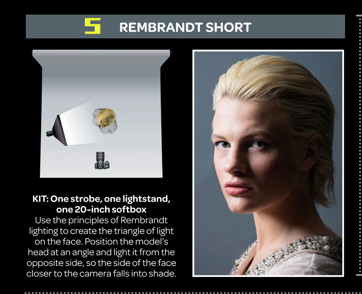 人像摄影棚拍用光技巧,棚拍人像四灯布光的方法