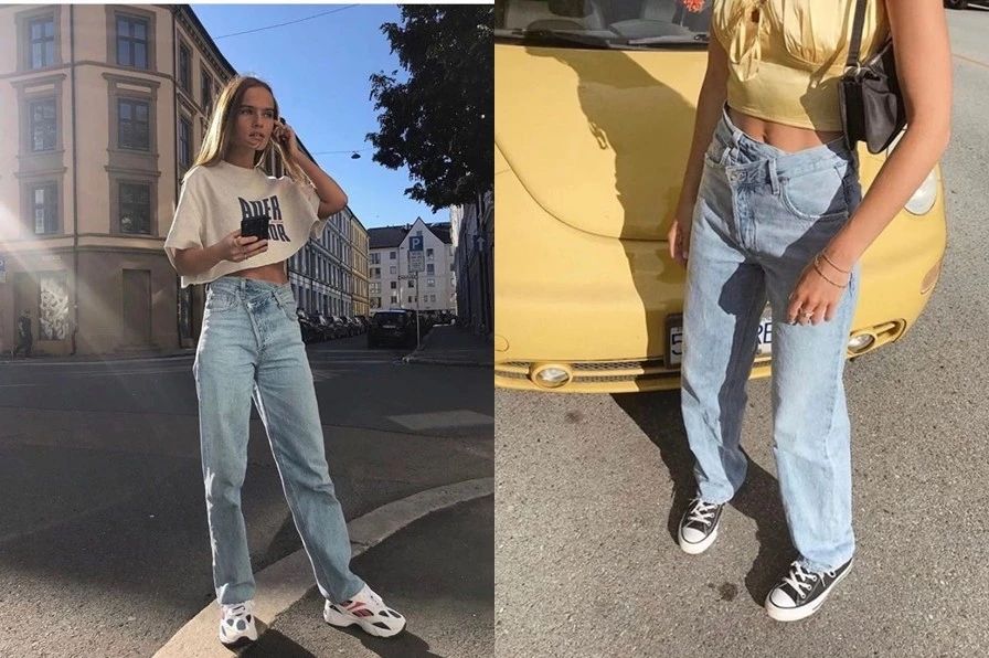 小心机简约设计风格,设计感小心机不规则假两件