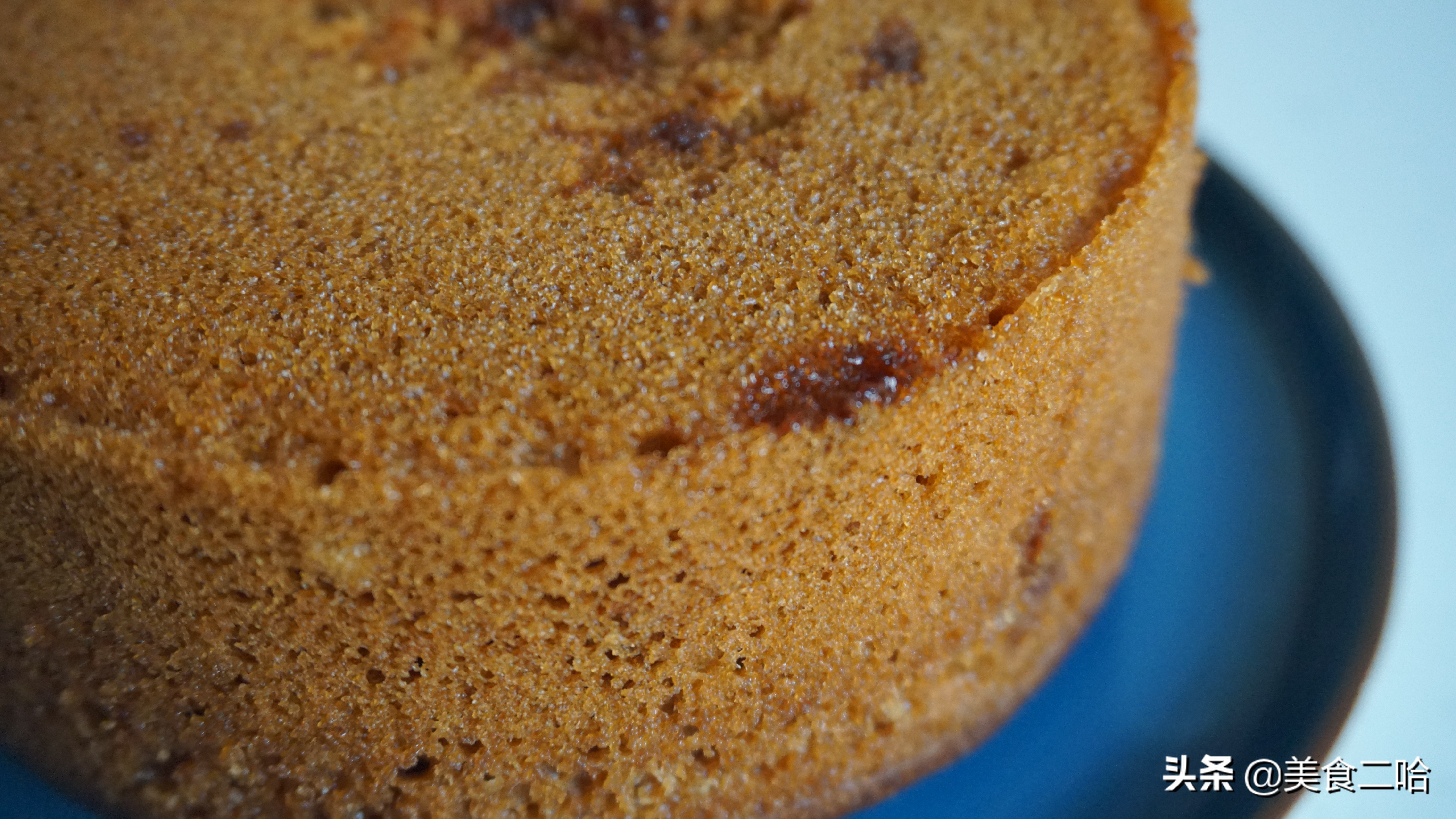 红糖发糕家常做法发面不用酵母,懒人红糖发糕开花