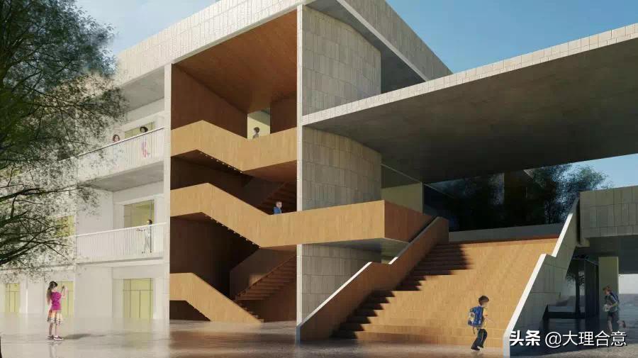 天泰·大理十畝下关一中大理十畝实验学校效果图大赏