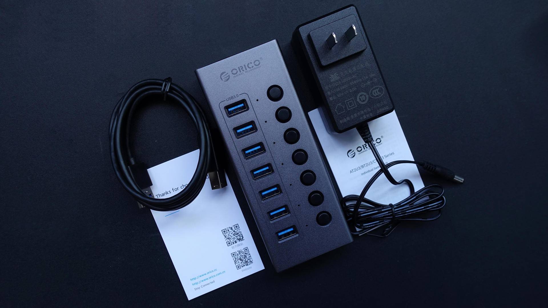 oricousb3.0,orico四合一usb集线器晒单体验