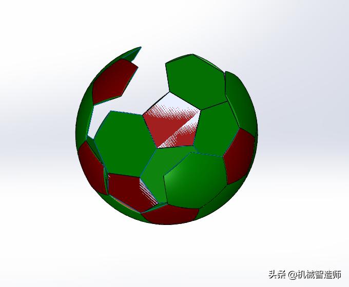 solidworks足球建模视频教程,solidworks足球教程