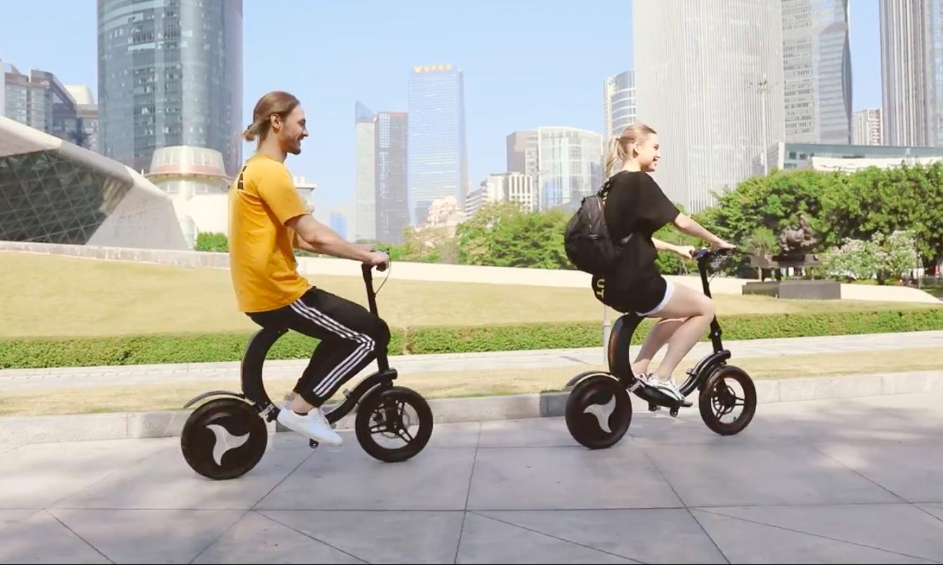 全新折叠电动车创意设计,这款折叠电动车什么价