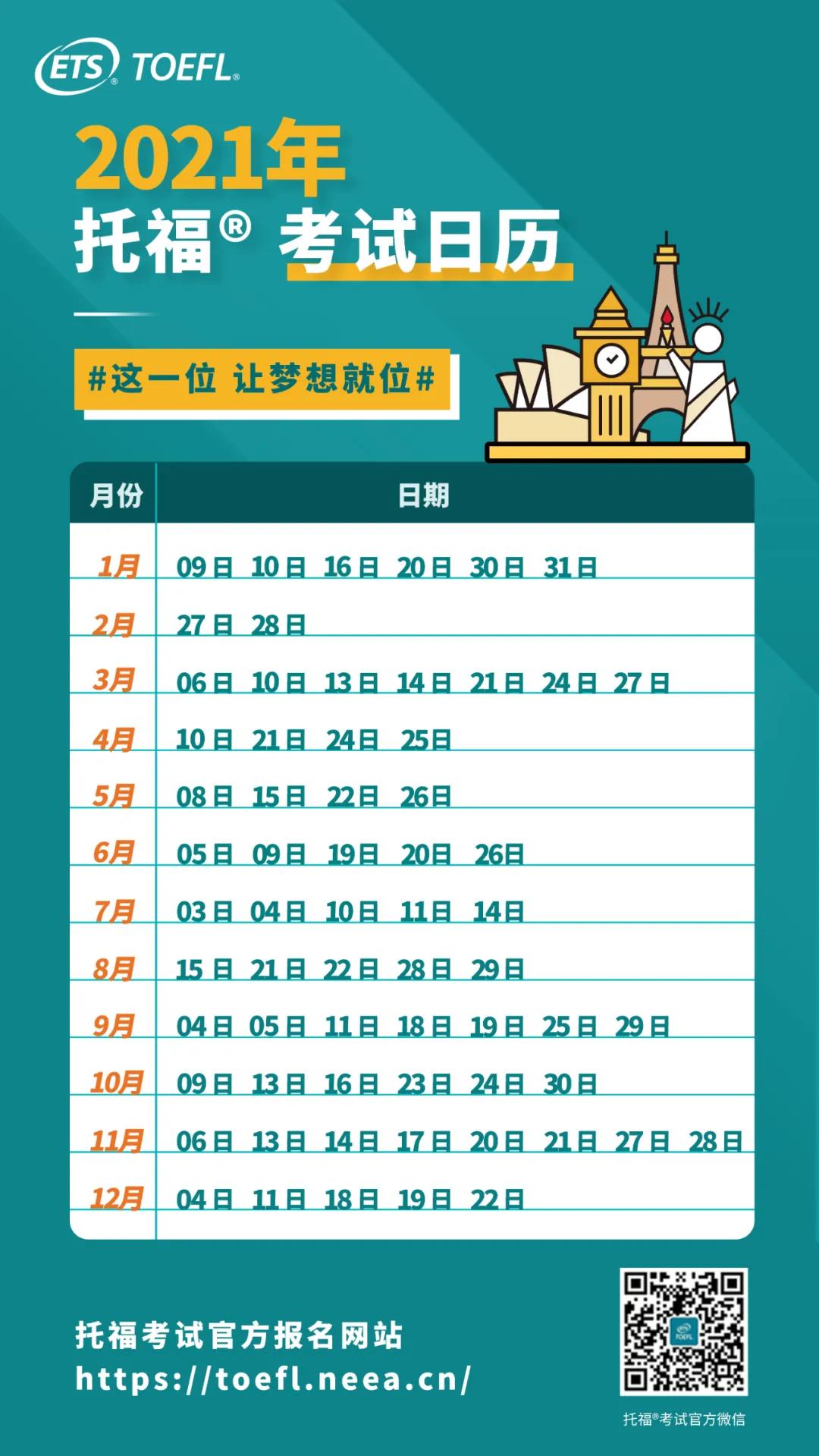 托福考试官网报名条件和流程,国内托福考点有哪些地方可以考试