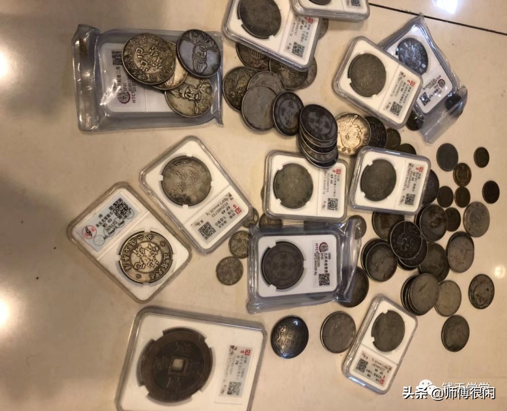 卖假古钱的视频,253枚假古钱图片