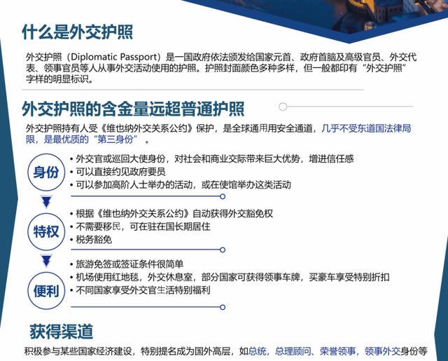 10万美金国际护照,20万美元能买什么样的护照