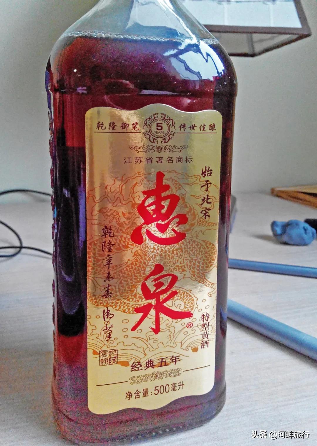 红楼梦无锡,无锡惠泉黄酒五年多少度