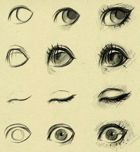 零基础画漫画萌少女素描技法篇,漫画手的各种姿势素描画法