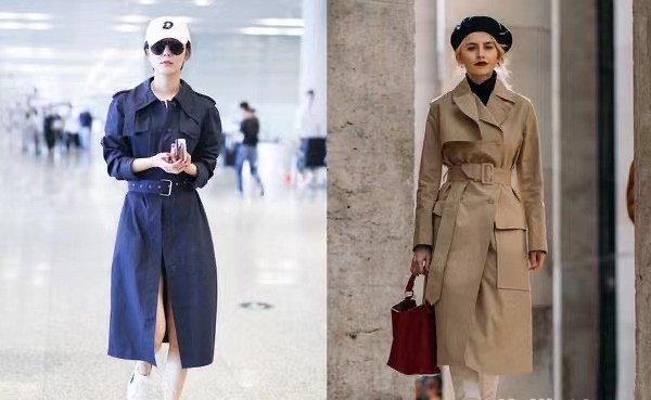 小个子穿风衣不压身高技巧,小个子穿风衣怎么搭配好看