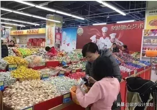 超市食品陈列摆放效果图,超市休闲食品创意陈列图片