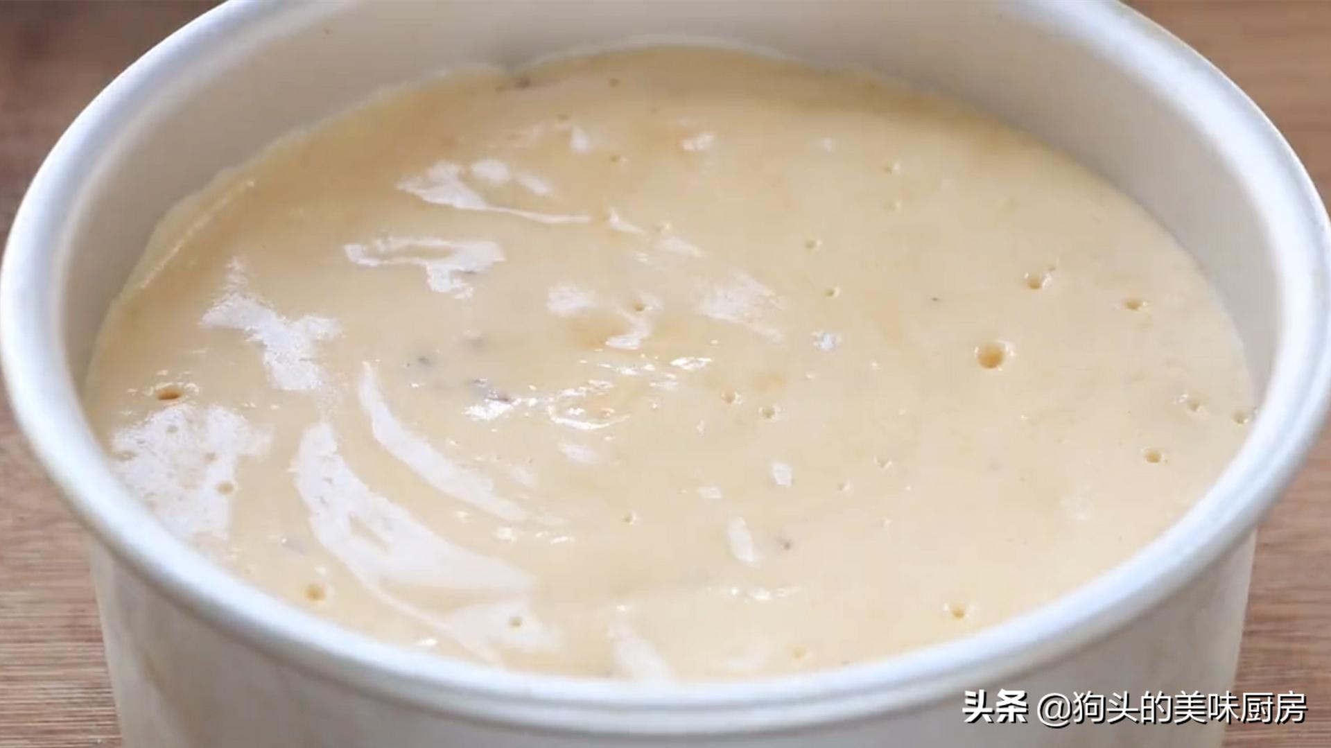 电饭煲自制简单的蛋糕不用烤箱,蛋糕制作无烤箱无电饭煲