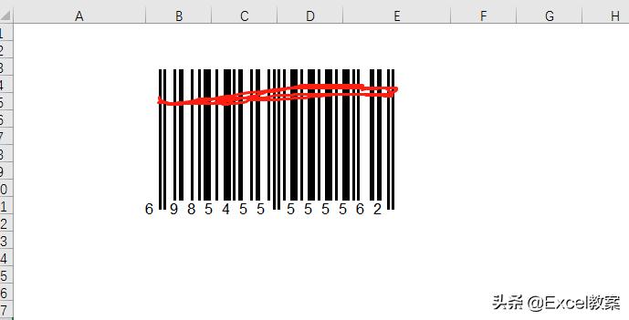 wpsexcel怎么制作条形码,excel制作条形码怎么扫码识别出来